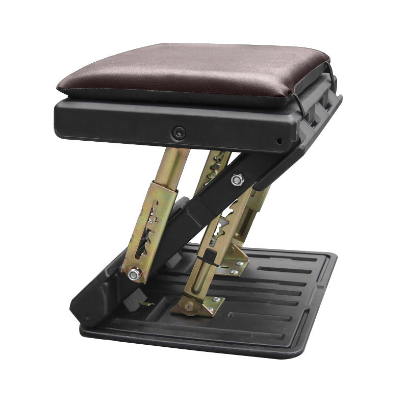 Adjustable Car Footrest for Long Rides & Work Travel